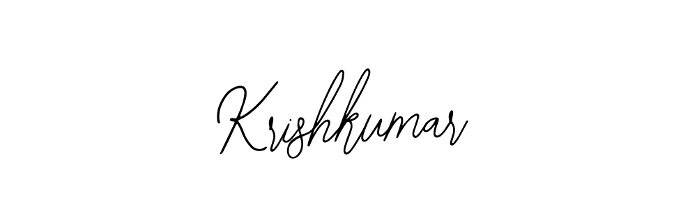 The best way (Bearetta-2O07w) to make a short signature is to pick only two or three words in your name. The name Krishkumar include a total of six letters. For converting this name. Krishkumar signature style 12 images and pictures png