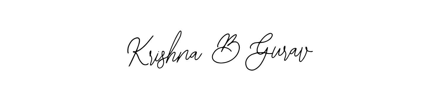 You can use this online signature creator to create a handwritten signature for the name Krishna B Gurav. This is the best online autograph maker. Krishna B Gurav signature style 12 images and pictures png