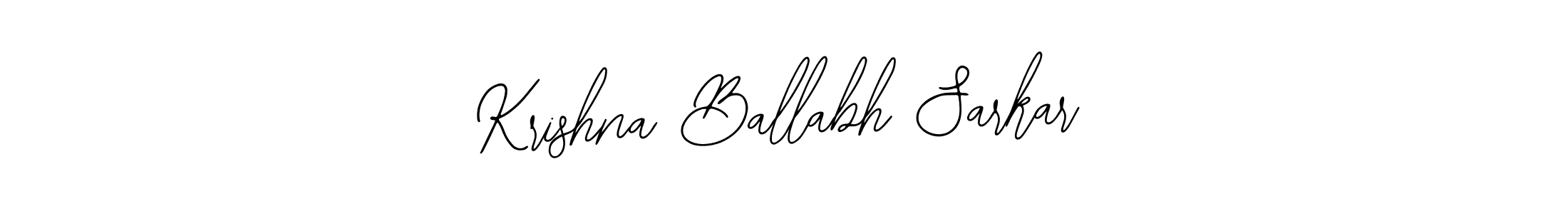 Also we have Krishna Ballabh Sarkar name is the best signature style. Create professional handwritten signature collection using Bearetta-2O07w autograph style. Krishna Ballabh Sarkar signature style 12 images and pictures png