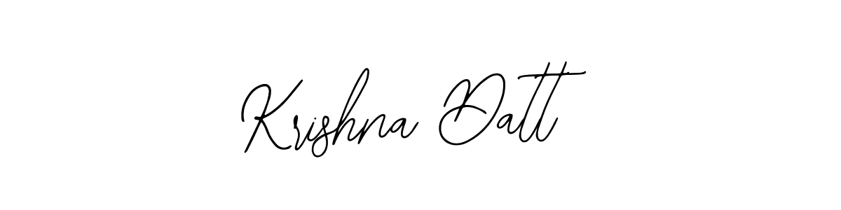 Use a signature maker to create a handwritten signature online. With this signature software, you can design (Bearetta-2O07w) your own signature for name Krishna Datt. Krishna Datt signature style 12 images and pictures png