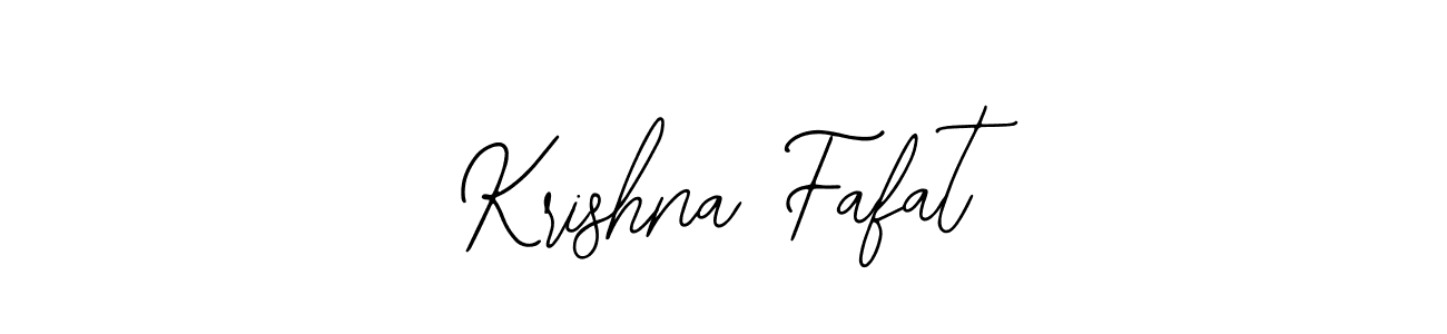 Similarly Bearetta-2O07w is the best handwritten signature design. Signature creator online .You can use it as an online autograph creator for name Krishna Fafat. Krishna Fafat signature style 12 images and pictures png
