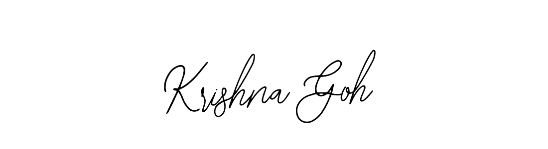 How to make Krishna Goh signature? Bearetta-2O07w is a professional autograph style. Create handwritten signature for Krishna Goh name. Krishna Goh signature style 12 images and pictures png