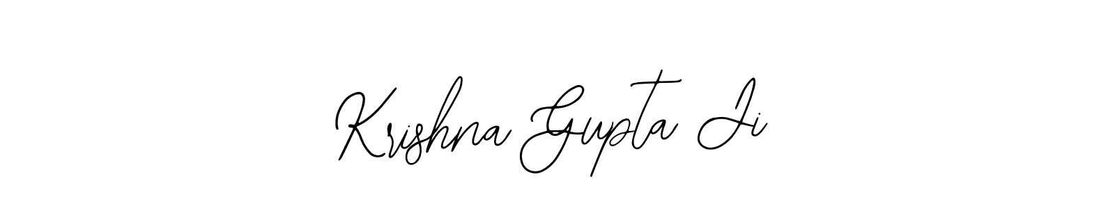 You can use this online signature creator to create a handwritten signature for the name Krishna Gupta Ji. This is the best online autograph maker. Krishna Gupta Ji signature style 12 images and pictures png