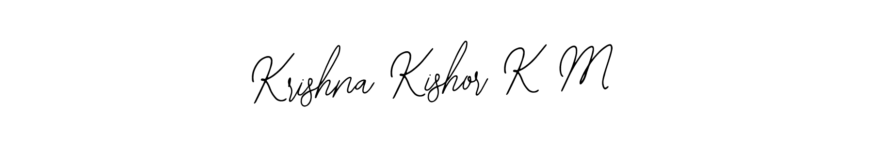 Make a beautiful signature design for name Krishna Kishor K M. Use this online signature maker to create a handwritten signature for free. Krishna Kishor K M signature style 12 images and pictures png