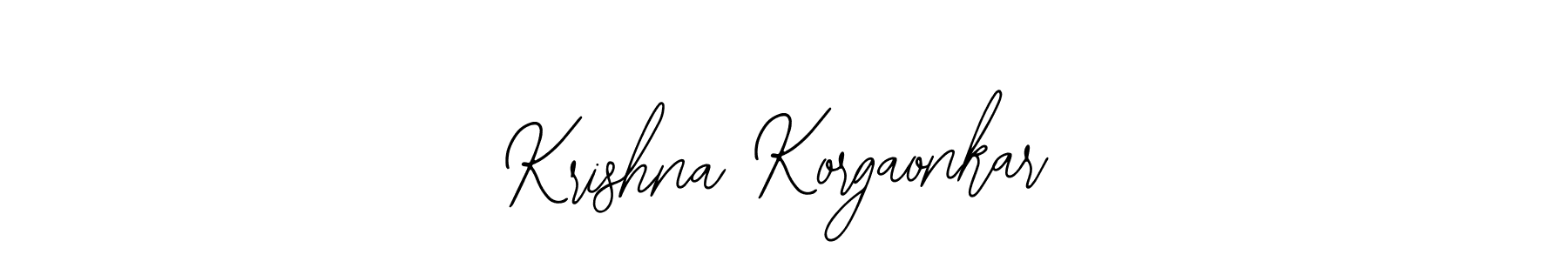 Make a short Krishna Korgaonkar signature style. Manage your documents anywhere anytime using Bearetta-2O07w. Create and add eSignatures, submit forms, share and send files easily. Krishna Korgaonkar signature style 12 images and pictures png