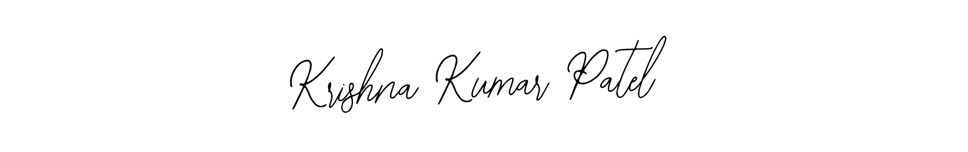 This is the best signature style for the Krishna Kumar Patel name. Also you like these signature font (Bearetta-2O07w). Mix name signature. Krishna Kumar Patel signature style 12 images and pictures png