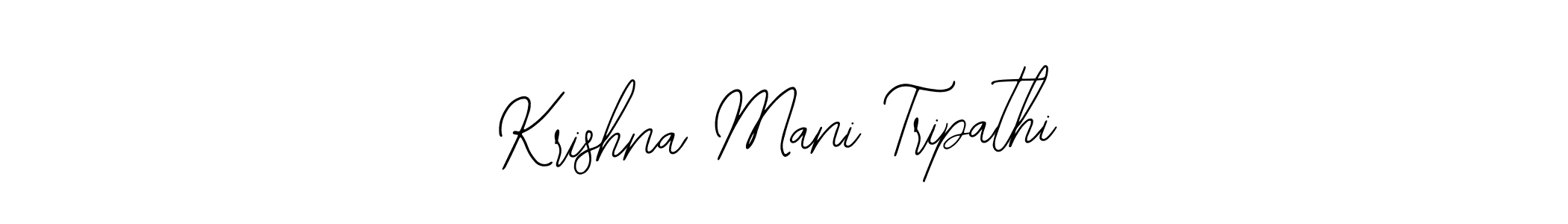 Also You can easily find your signature by using the search form. We will create Krishna Mani Tripathi name handwritten signature images for you free of cost using Bearetta-2O07w sign style. Krishna Mani Tripathi signature style 12 images and pictures png