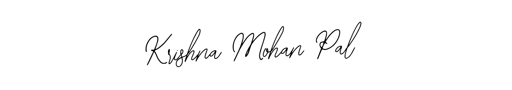 Similarly Bearetta-2O07w is the best handwritten signature design. Signature creator online .You can use it as an online autograph creator for name Krishna Mohan Pal. Krishna Mohan Pal signature style 12 images and pictures png