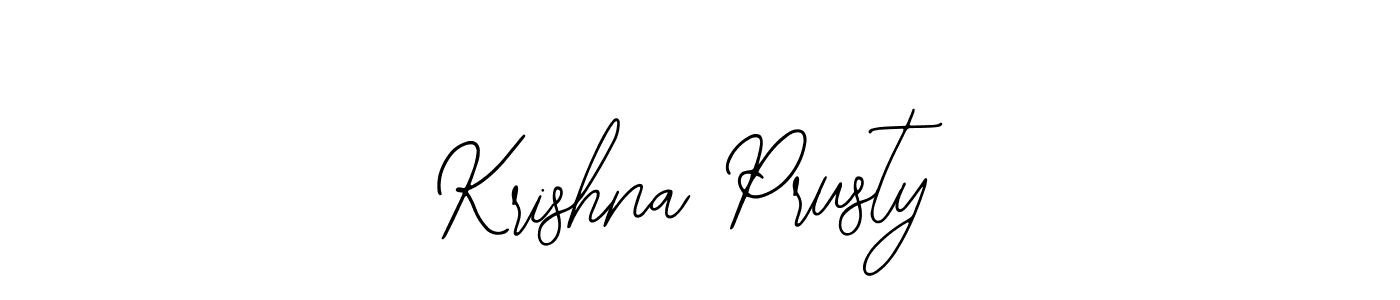 Krishna Prusty stylish signature style. Best Handwritten Sign (Bearetta-2O07w) for my name. Handwritten Signature Collection Ideas for my name Krishna Prusty. Krishna Prusty signature style 12 images and pictures png