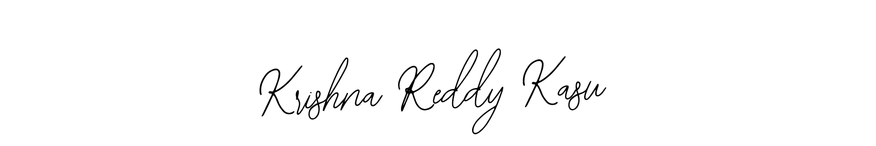 Similarly Bearetta-2O07w is the best handwritten signature design. Signature creator online .You can use it as an online autograph creator for name Krishna Reddy Kasu. Krishna Reddy Kasu signature style 12 images and pictures png