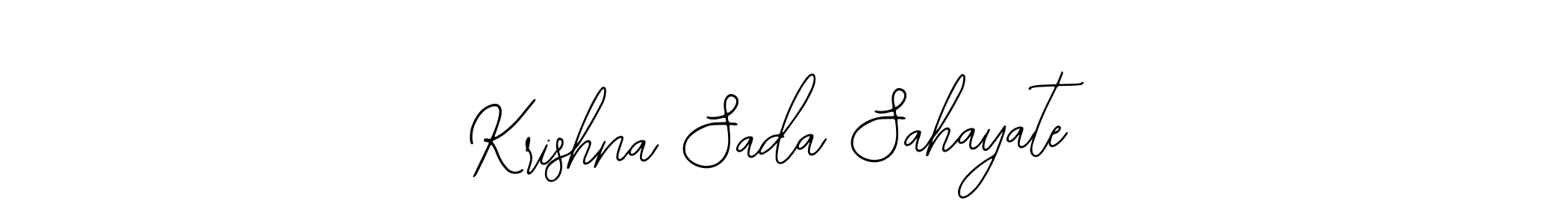 Similarly Bearetta-2O07w is the best handwritten signature design. Signature creator online .You can use it as an online autograph creator for name Krishna Sada Sahayate. Krishna Sada Sahayate signature style 12 images and pictures png