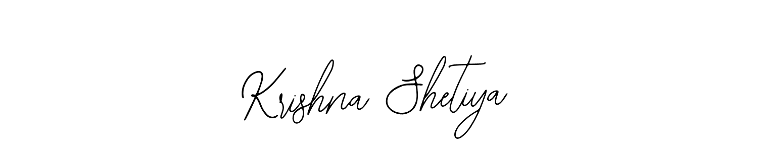 Similarly Bearetta-2O07w is the best handwritten signature design. Signature creator online .You can use it as an online autograph creator for name Krishna Shetiya. Krishna Shetiya signature style 12 images and pictures png