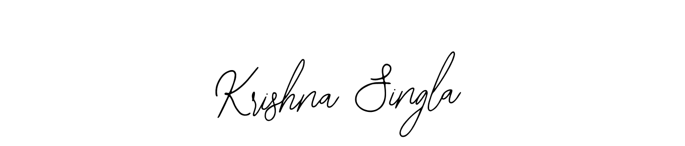 This is the best signature style for the Krishna Singla name. Also you like these signature font (Bearetta-2O07w). Mix name signature. Krishna Singla signature style 12 images and pictures png