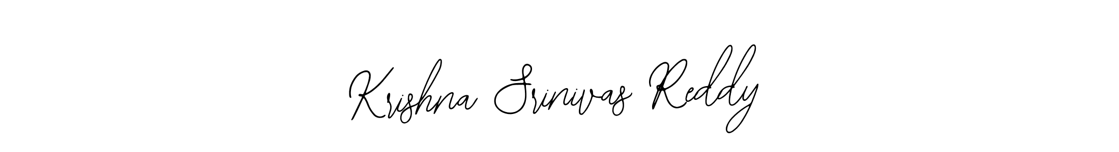 Use a signature maker to create a handwritten signature online. With this signature software, you can design (Bearetta-2O07w) your own signature for name Krishna Srinivas Reddy. Krishna Srinivas Reddy signature style 12 images and pictures png