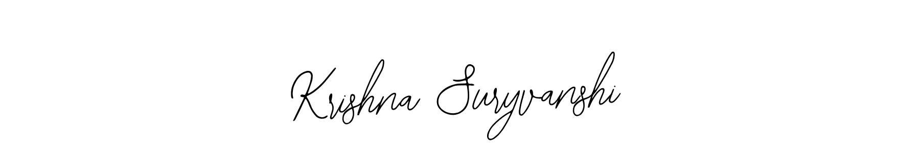 It looks lik you need a new signature style for name Krishna Suryvanshi. Design unique handwritten (Bearetta-2O07w) signature with our free signature maker in just a few clicks. Krishna Suryvanshi signature style 12 images and pictures png