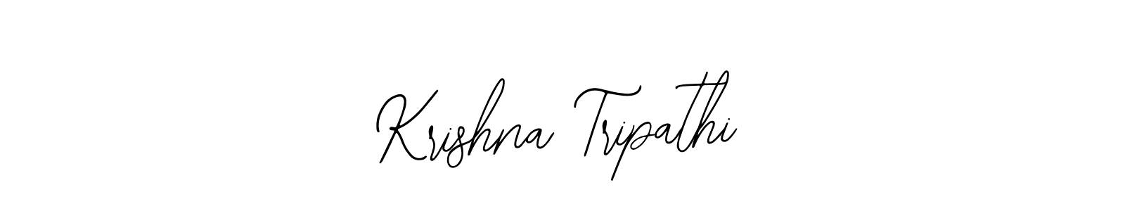 Create a beautiful signature design for name Krishna Tripathi. With this signature (Bearetta-2O07w) fonts, you can make a handwritten signature for free. Krishna Tripathi signature style 12 images and pictures png