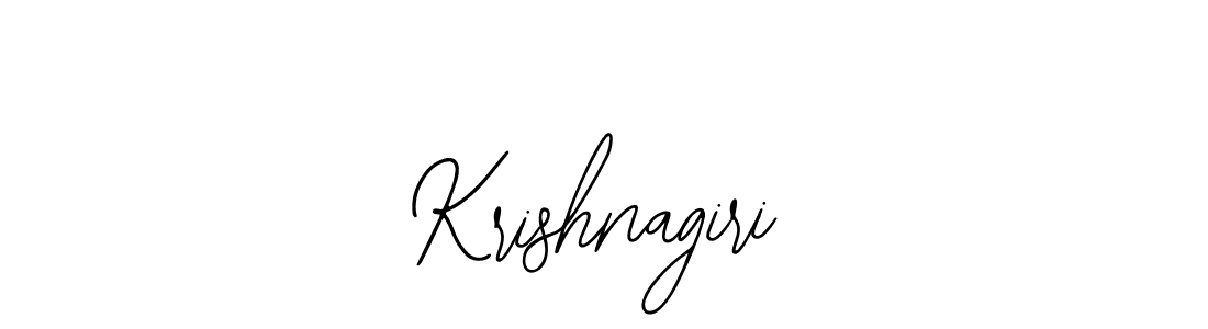 You should practise on your own different ways (Bearetta-2O07w) to write your name (Krishnagiri) in signature. don't let someone else do it for you. Krishnagiri signature style 12 images and pictures png