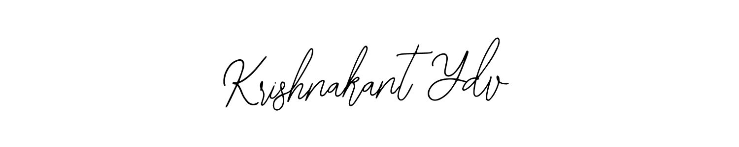 How to make Krishnakant Ydv name signature. Use Bearetta-2O07w style for creating short signs online. This is the latest handwritten sign. Krishnakant Ydv signature style 12 images and pictures png