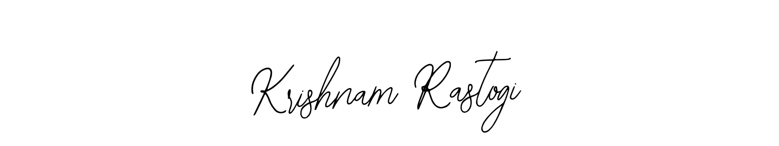 You can use this online signature creator to create a handwritten signature for the name Krishnam Rastogi. This is the best online autograph maker. Krishnam Rastogi signature style 12 images and pictures png