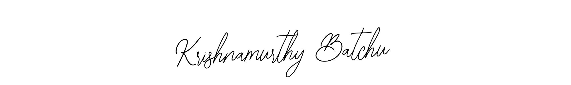 Krishnamurthy Batchu stylish signature style. Best Handwritten Sign (Bearetta-2O07w) for my name. Handwritten Signature Collection Ideas for my name Krishnamurthy Batchu. Krishnamurthy Batchu signature style 12 images and pictures png