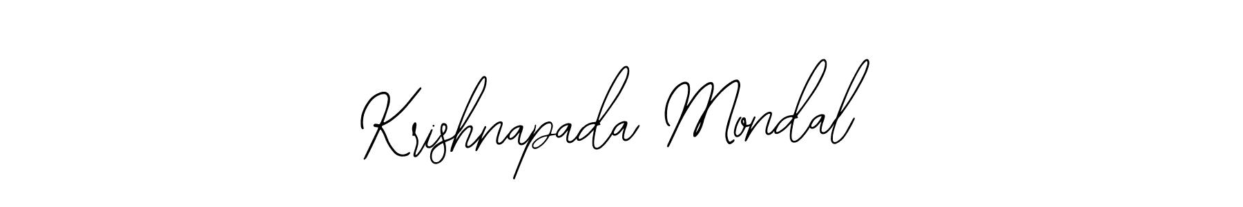 Make a beautiful signature design for name Krishnapada Mondal. Use this online signature maker to create a handwritten signature for free. Krishnapada Mondal signature style 12 images and pictures png