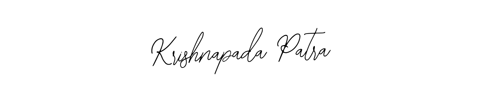 How to Draw Krishnapada Patra signature style? Bearetta-2O07w is a latest design signature styles for name Krishnapada Patra. Krishnapada Patra signature style 12 images and pictures png