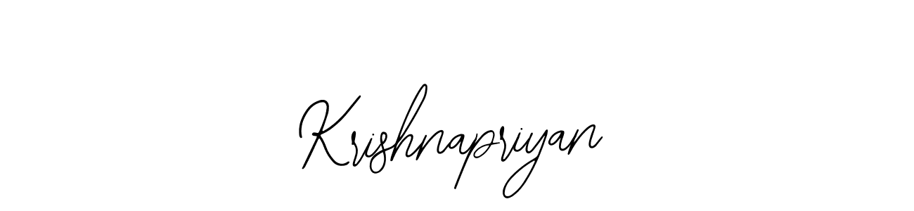 The best way (Bearetta-2O07w) to make a short signature is to pick only two or three words in your name. The name Krishnapriyan include a total of six letters. For converting this name. Krishnapriyan signature style 12 images and pictures png