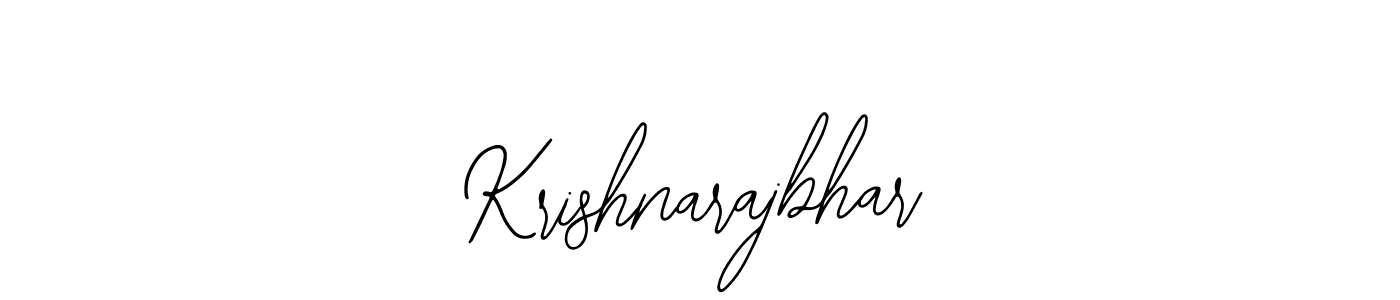You should practise on your own different ways (Bearetta-2O07w) to write your name (Krishnarajbhar) in signature. don't let someone else do it for you. Krishnarajbhar signature style 12 images and pictures png