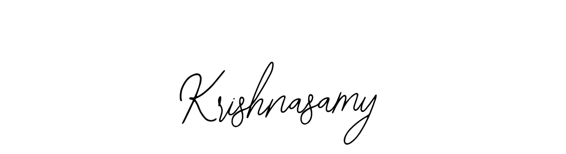 How to make Krishnasamy signature? Bearetta-2O07w is a professional autograph style. Create handwritten signature for Krishnasamy name. Krishnasamy signature style 12 images and pictures png