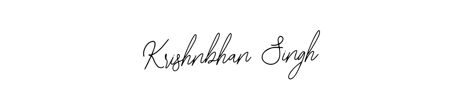 Use a signature maker to create a handwritten signature online. With this signature software, you can design (Bearetta-2O07w) your own signature for name Krishnbhan Singh. Krishnbhan Singh signature style 12 images and pictures png