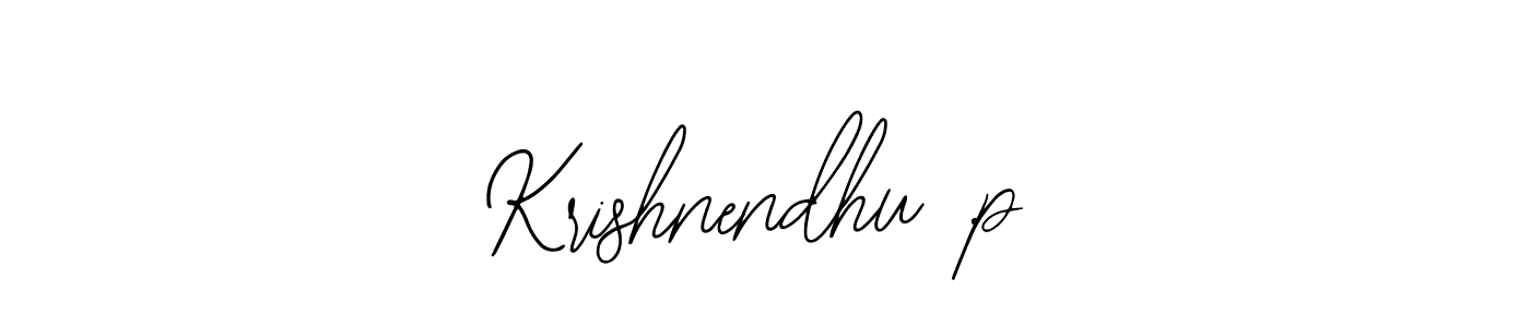 Use a signature maker to create a handwritten signature online. With this signature software, you can design (Bearetta-2O07w) your own signature for name Krishnendhu .p. Krishnendhu .p signature style 12 images and pictures png