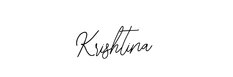 Also we have Krishtina name is the best signature style. Create professional handwritten signature collection using Bearetta-2O07w autograph style. Krishtina signature style 12 images and pictures png