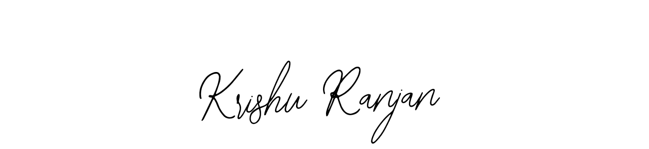 How to Draw Krishu Ranjan signature style? Bearetta-2O07w is a latest design signature styles for name Krishu Ranjan. Krishu Ranjan signature style 12 images and pictures png