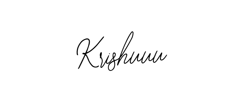 Krishuuu stylish signature style. Best Handwritten Sign (Bearetta-2O07w) for my name. Handwritten Signature Collection Ideas for my name Krishuuu. Krishuuu signature style 12 images and pictures png