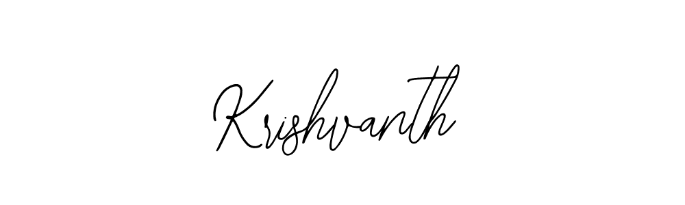 Also You can easily find your signature by using the search form. We will create Krishvanth name handwritten signature images for you free of cost using Bearetta-2O07w sign style. Krishvanth signature style 12 images and pictures png