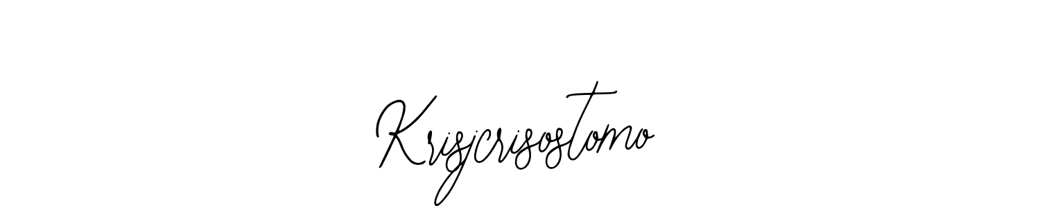 How to make Krisjcrisostomo signature? Bearetta-2O07w is a professional autograph style. Create handwritten signature for Krisjcrisostomo name. Krisjcrisostomo signature style 12 images and pictures png