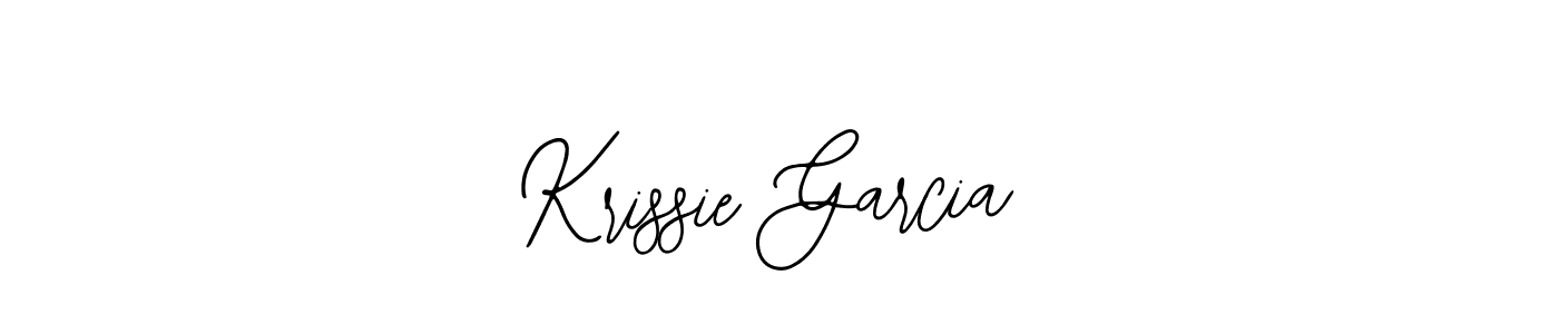 How to make Krissie Garcia name signature. Use Bearetta-2O07w style for creating short signs online. This is the latest handwritten sign. Krissie Garcia signature style 12 images and pictures png