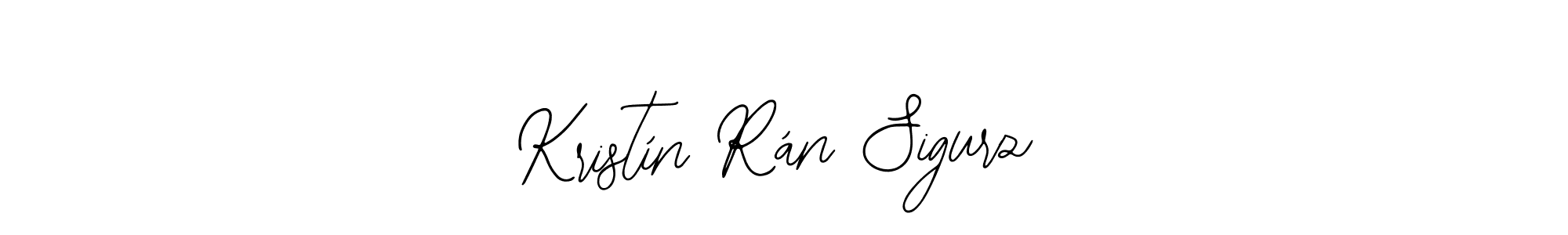 Design your own signature with our free online signature maker. With this signature software, you can create a handwritten (Bearetta-2O07w) signature for name Kristín Rán Sigurz. Kristín Rán Sigurz signature style 12 images and pictures png