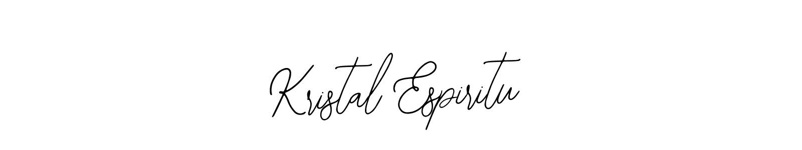 How to make Kristal Espiritu signature? Bearetta-2O07w is a professional autograph style. Create handwritten signature for Kristal Espiritu name. Kristal Espiritu signature style 12 images and pictures png