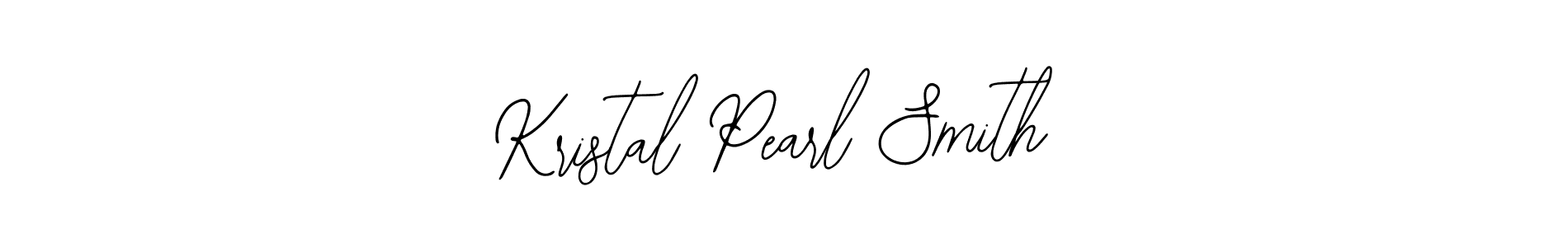 Make a beautiful signature design for name Kristal Pearl Smith. Use this online signature maker to create a handwritten signature for free. Kristal Pearl Smith signature style 12 images and pictures png