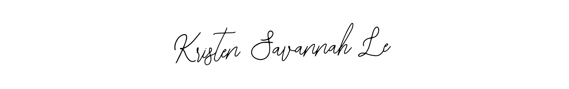 Make a beautiful signature design for name Kristen Savannah Le. Use this online signature maker to create a handwritten signature for free. Kristen Savannah Le signature style 12 images and pictures png