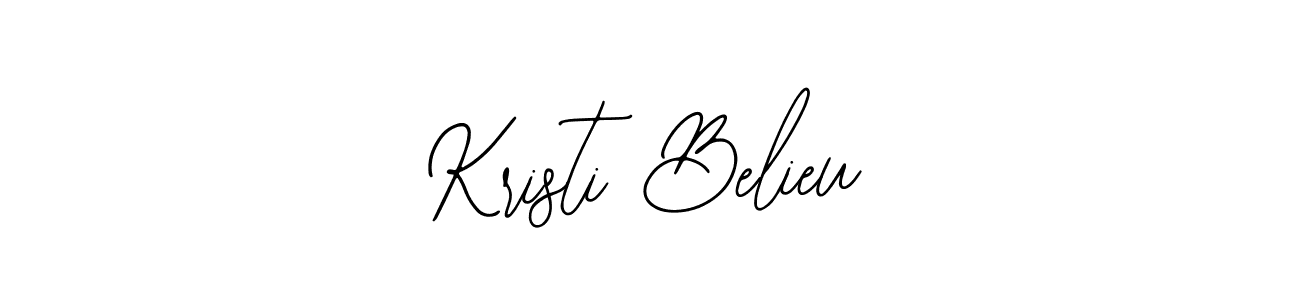 Also we have Kristi Belieu name is the best signature style. Create professional handwritten signature collection using Bearetta-2O07w autograph style. Kristi Belieu signature style 12 images and pictures png