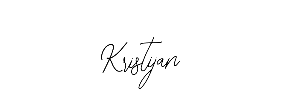 How to make Kristijan  name signature. Use Bearetta-2O07w style for creating short signs online. This is the latest handwritten sign. Kristijan  signature style 12 images and pictures png