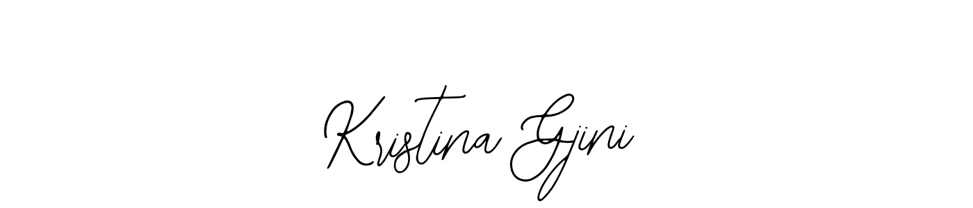 Make a beautiful signature design for name Kristina Gjini. With this signature (Bearetta-2O07w) style, you can create a handwritten signature for free. Kristina Gjini signature style 12 images and pictures png