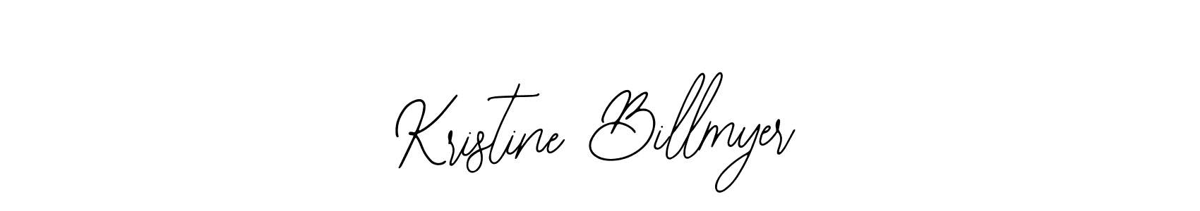 You should practise on your own different ways (Bearetta-2O07w) to write your name (Kristine Billmyer) in signature. don't let someone else do it for you. Kristine Billmyer signature style 12 images and pictures png