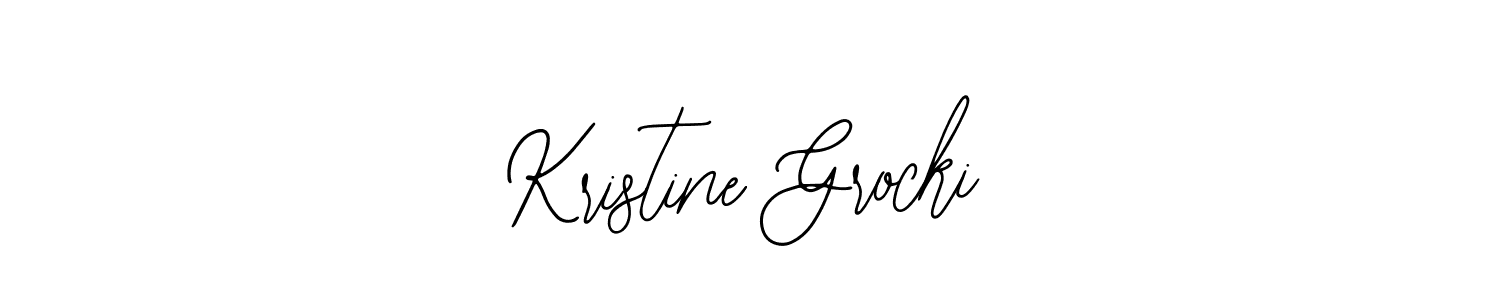 Best and Professional Signature Style for Kristine Grocki. Bearetta-2O07w Best Signature Style Collection. Kristine Grocki signature style 12 images and pictures png