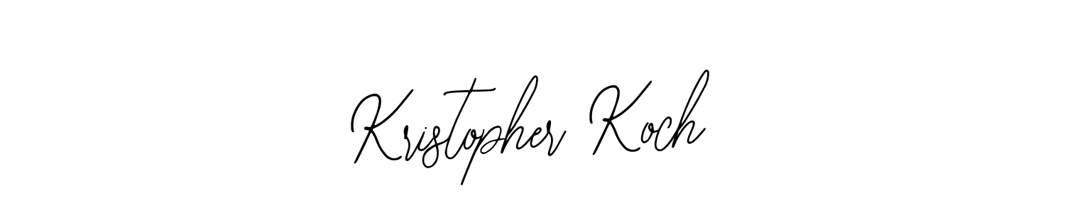 if you are searching for the best signature style for your name Kristopher Koch. so please give up your signature search. here we have designed multiple signature styles  using Bearetta-2O07w. Kristopher Koch signature style 12 images and pictures png