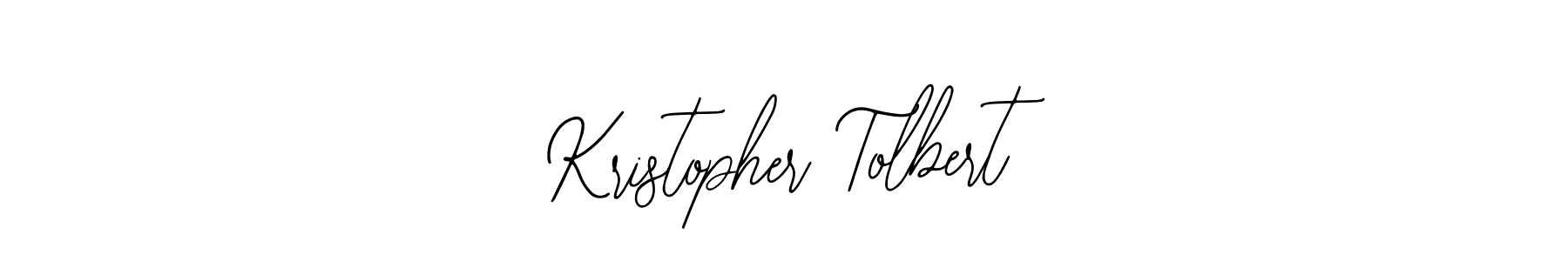 The best way (Bearetta-2O07w) to make a short signature is to pick only two or three words in your name. The name Kristopher Tolbert include a total of six letters. For converting this name. Kristopher Tolbert signature style 12 images and pictures png
