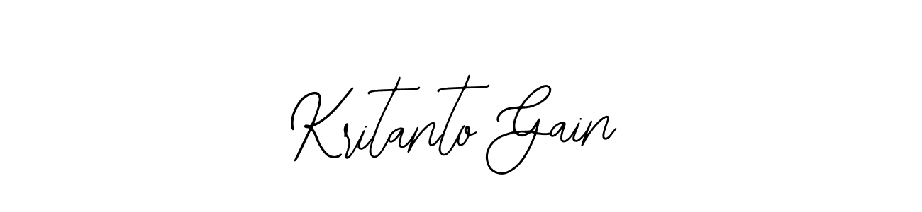 if you are searching for the best signature style for your name Kritanto Gain. so please give up your signature search. here we have designed multiple signature styles  using Bearetta-2O07w. Kritanto Gain signature style 12 images and pictures png