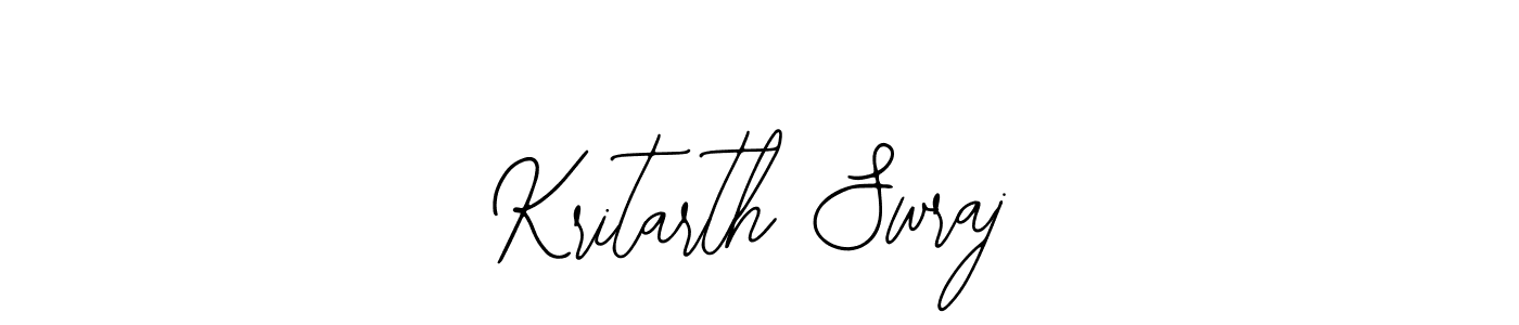 Design your own signature with our free online signature maker. With this signature software, you can create a handwritten (Bearetta-2O07w) signature for name Kritarth Swraj. Kritarth Swraj signature style 12 images and pictures png